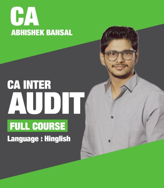 Picture of CA INTER_Audit, Full Course by CA Abhishek Bansal (Hindi + English)