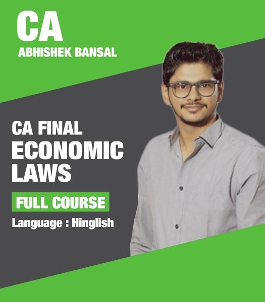 Picture of Economic Laws, Full Course by CA Abhishek Bansal (Hindi + English)