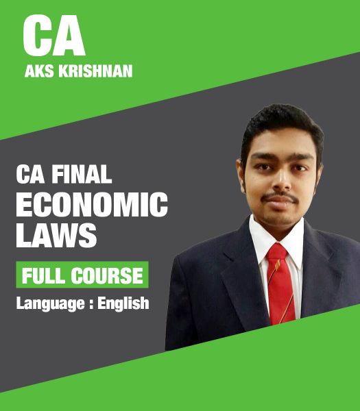 Picture of Economic Laws, Full Course by CA Aks Krishnan (English)