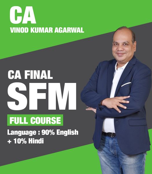Picture of CA Final SFM, Full Course by CA Vinod Kumar Agarwal Hindi + English)