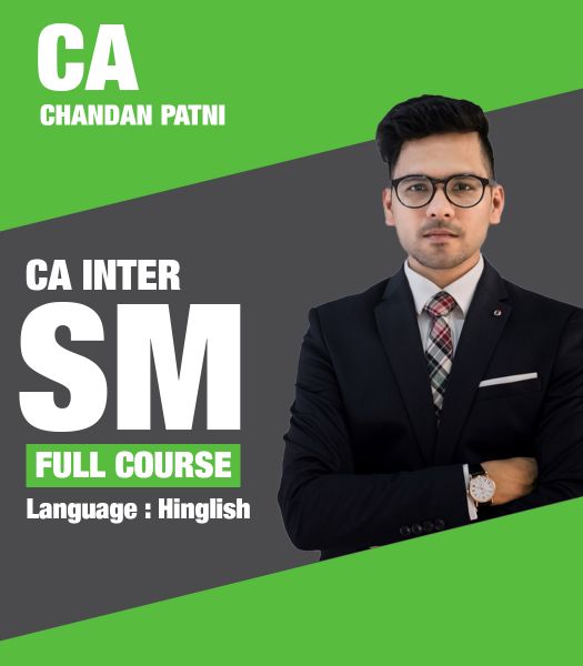 Picture of SM, Full Course by CA Chandan Patni (Hindi + English)