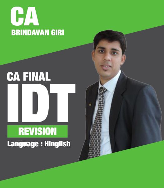 Picture of IDT, Revision by CA Brindavan Giri (Hindi + English)