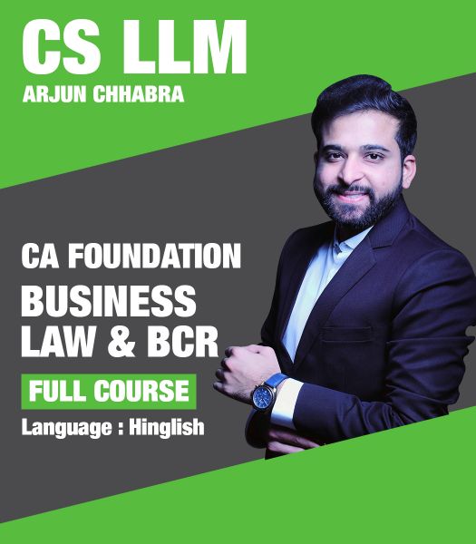 Picture of BLBCR, Full Course by CS LLM Arjun Chhabra (Hindi + English)