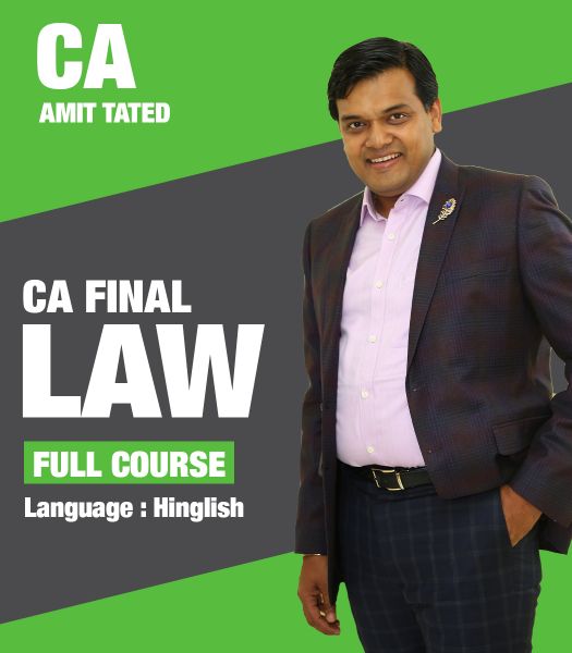 Picture of Law, Full Course by CA Amit Tated (Hindi + English)