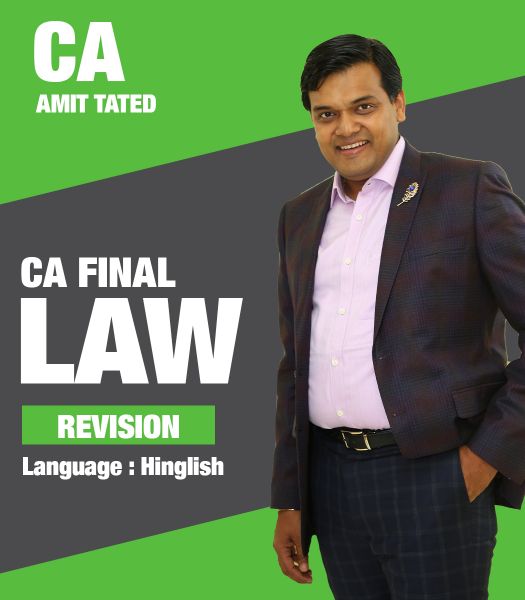 Picture of Law, Revision by CA Amit Tated (Hindi + English)