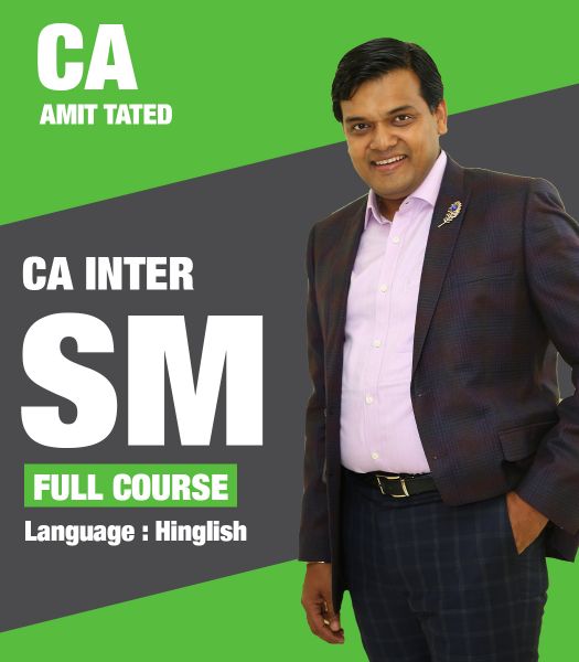 Picture of SM, Full Course by CA Amit Tated (Hindi + English)