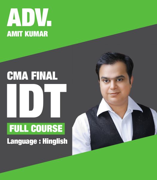 Picture of IDT, Full Course by Adv. Amit Kumar (Hindi + English)