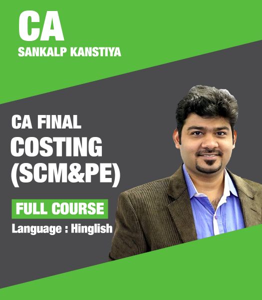 Picture of SCMPE - Costing, Full Course by CA Sankalp Kanstiya (Hindi + English)