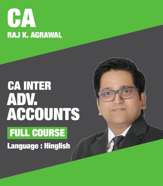 Picture of Adv Accounting, Full Course by CA Raj K Agrawal (Hindi + English)