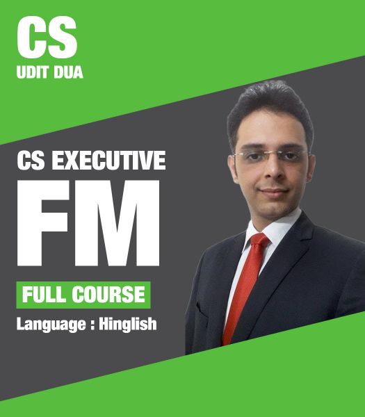 Picture of FM, Full Course by CS Udit Dua (Hindi + English)