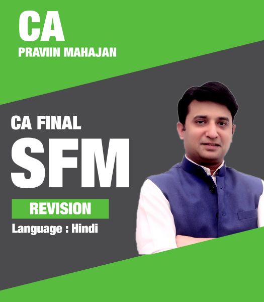 Picture of SFM, Revision by CA Praviin Mahajan (Hindi)