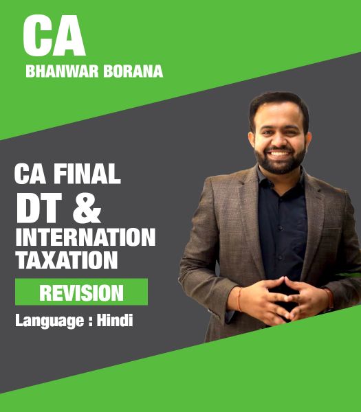 Picture of DT & Int. Tax, Revision by CA Bhanwar Borana (Hindi)