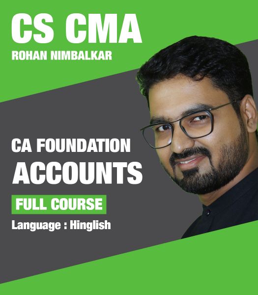Picture of Accounting, Full Course by CS CMA Rohan Nimbalkar (Hindi + English)