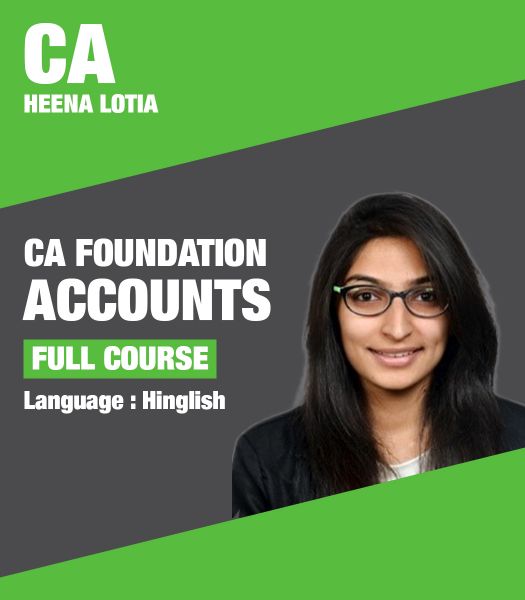 Picture of Accounting, Full Course by CA Heena Lotia (Hindi + English)