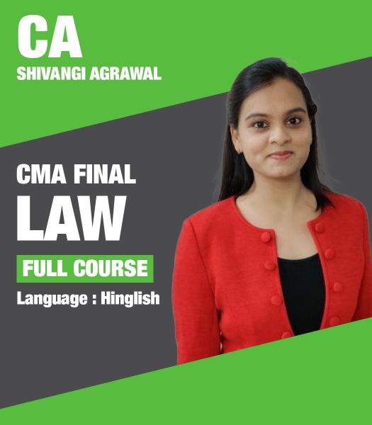 Picture of Law, Full Course by CA Shivangi Agrawal (Hindi + English)