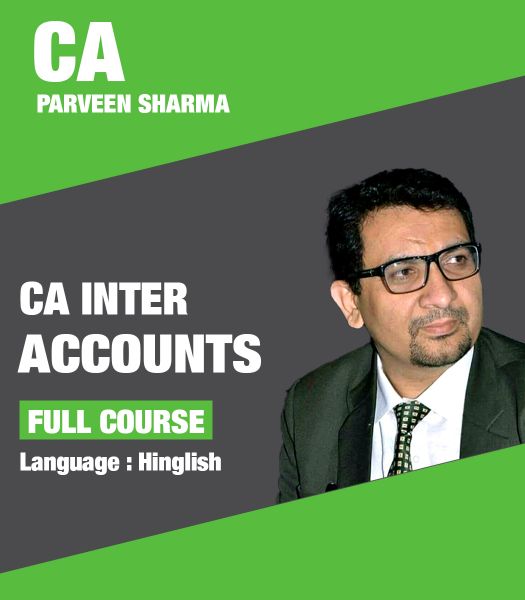 Picture of Accounts, Full Course by CA Parveen Sharma (Hindi + English)