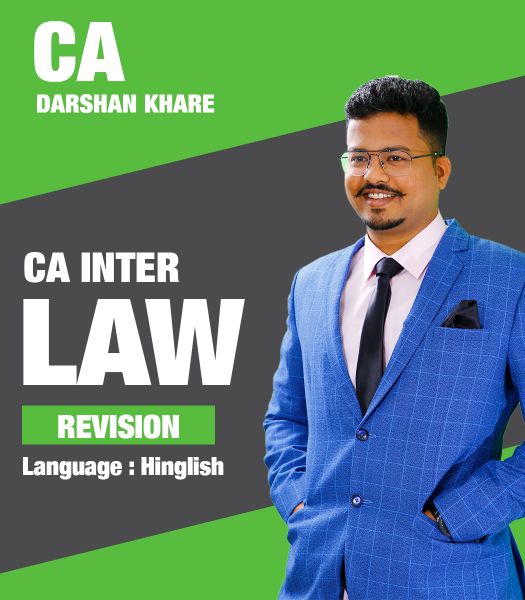Picture of Law, Revision by CA Darshan Khare (Hindi + English)