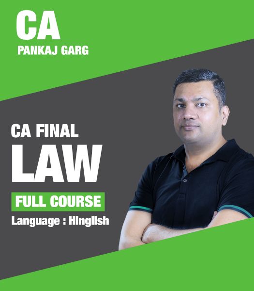 Picture of CA Final Law, Full Course by CA Pankaj Garg (Hindi + English)