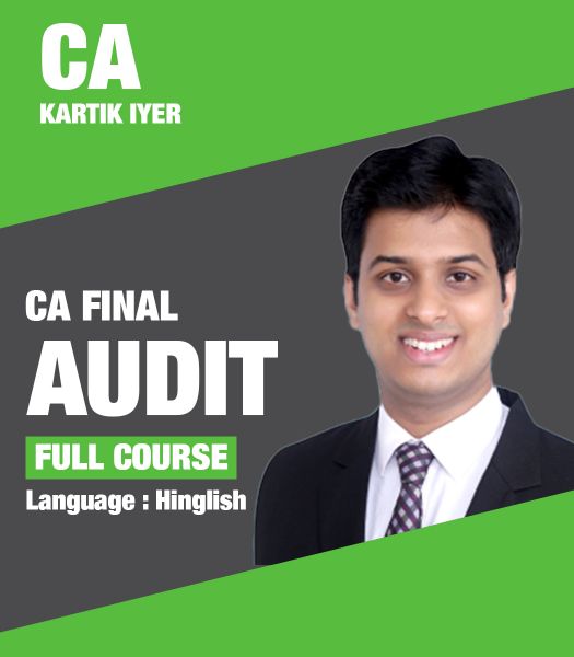 Picture of Audit, Full Course by CA Kartik Iyer (Hindi + English)