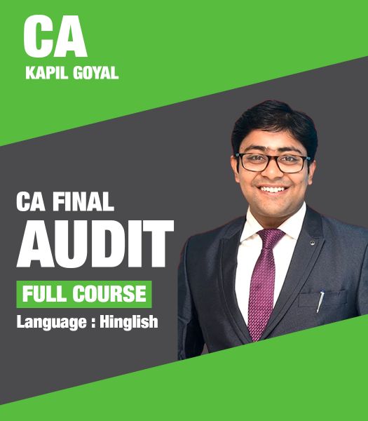 Picture of CA Final Audit, Full Course by CA Kapil Goyal (Hindi + English)
