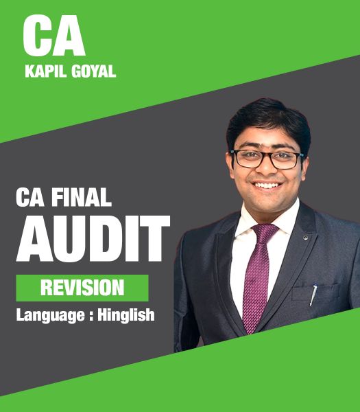 Picture of Audit, Revision by CA Kapil Goyal (Hindi + English)