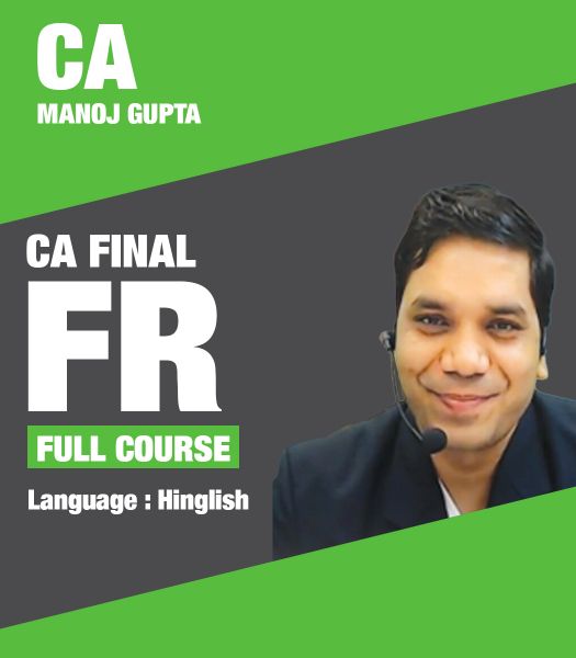 Picture of FR, Full Course by CA Manoj Gupta (Hindi + English)