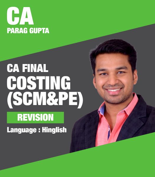 Picture of SCMPE - Costing, Revision by CA Parag Gupta (Hindi + English)