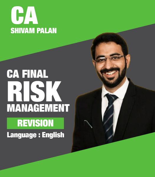 Picture of Risk Management - Concept Building, Revision by CA Shivam Palan (English)