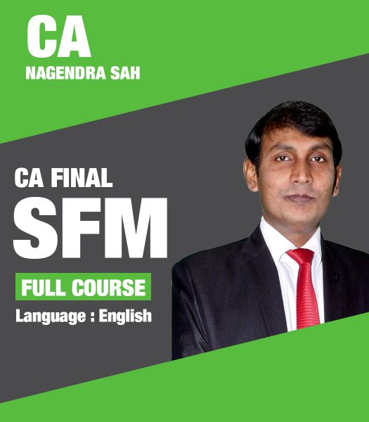 Picture of CA Final SFM, Full Course by CA Nagendra Sah (English)