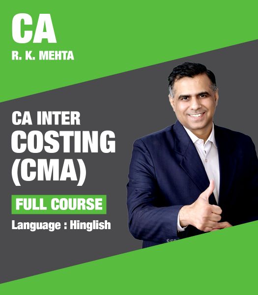 Picture of Costing, Full Course by CA Raj K Agrawal (Hindi + English)