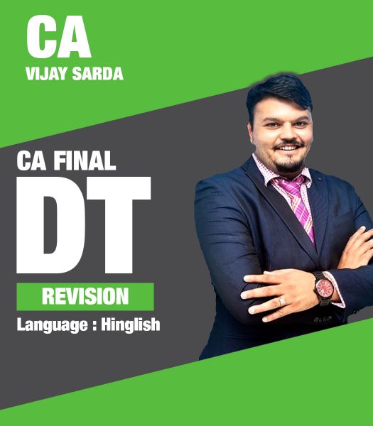 Picture of DT, Revision by CA Vijay Sarda (Hindi + English)