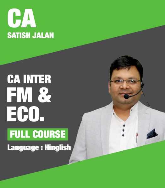 Picture of FM&Eco., Full Course by CA Satish Jalan (Hindi + English)