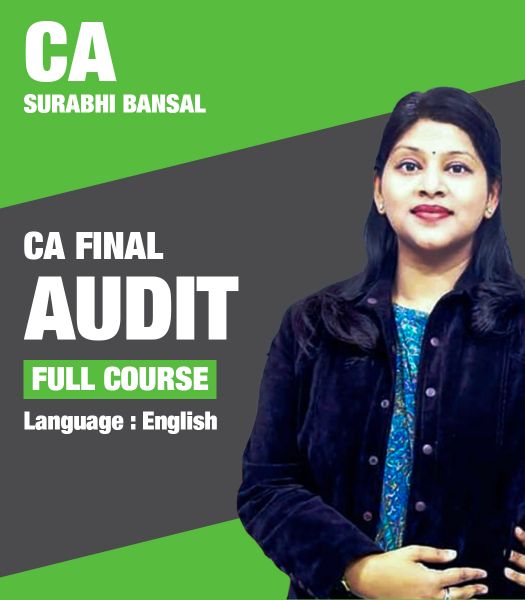 Picture of Audit, Full Course by CA Surabhi Bansal (English)