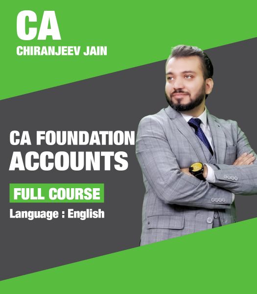 Picture of Accounting, Full Course by CA Chiranjeev Jain (English)