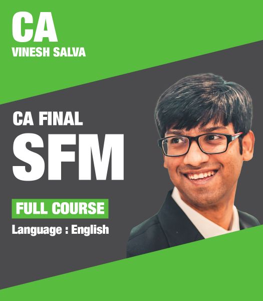 Picture of SFM, Full Course by CA Vinesh Savla (English)