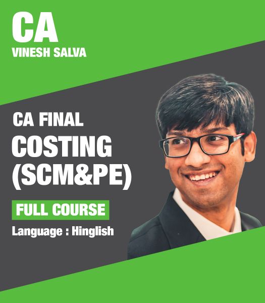 Picture of SCMPE - Costing, Full Course by CA Vinesh Savla (Hindi + English)