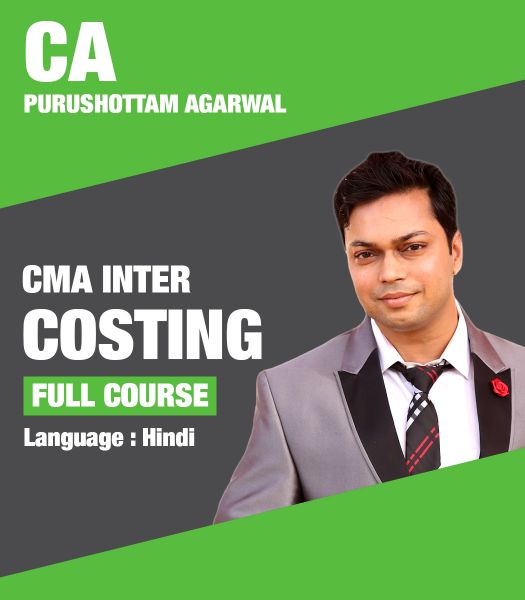 Picture of Costing, Full Course by CA Purushottam Agarwal (Hindi)
