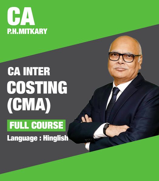Picture of Costing, Full Course by CA P.H.Mitkary (Hindi + English)