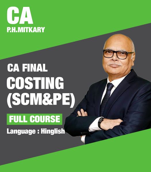 Picture of SCMPE - Costing, Full Course by CA P.H.Mitkary (Hindi + English)