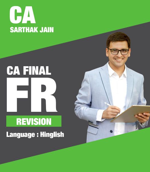 Picture of FR, Revision by CA Sarthak Jain (Hindi + English)