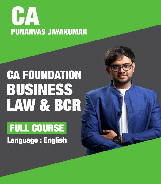 Picture of BLBCR, Full Course by CA Punarvas Jayakumar (English)
