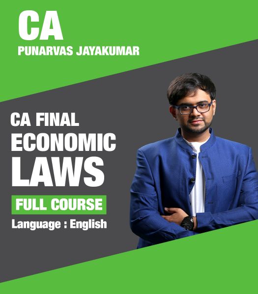 Picture of Economic Laws, Full Course by CA Punarvas Jayakumar (English)