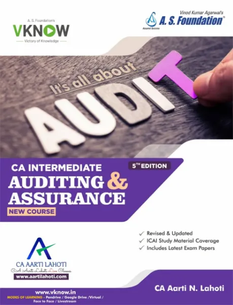 Picture of Book CA Inter Auditing & Assurance 5th Edition Regular