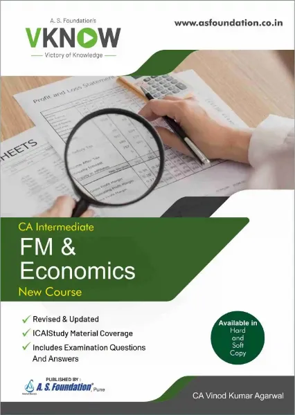 Picture of Book CA Inter FM and Economics by CA Vinod Kumar Agarwal