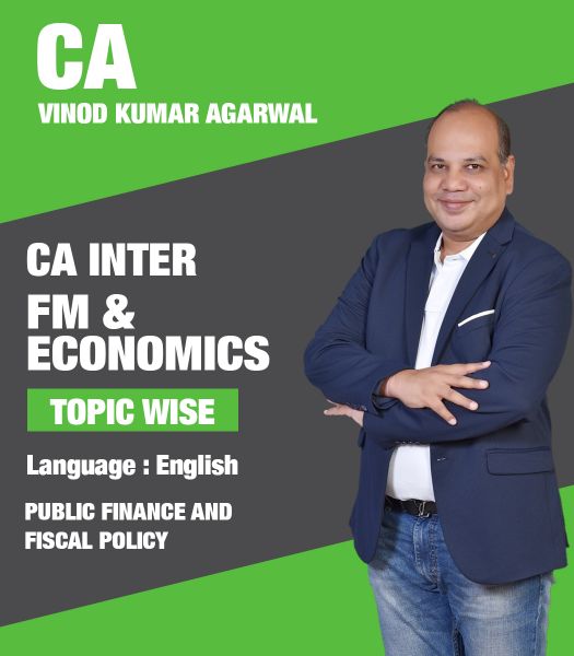 Picture of CA INTER FM & ECO PUBLIC FINANCE AND FISCAL POLICY