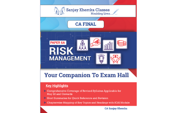 Picture of CA Final Risk Management Comprehensive Book