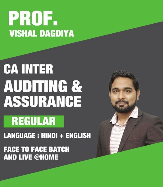 Picture of CA INTER AUDITING AND ASSURANCE REGULAR_ F2F_AND_LIVE@HOME 