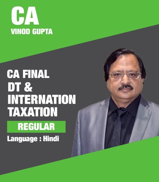 Picture of CA Final Direct Tax +Int. tax Paper 7&6C For Nov 2022 by CA Vinod Gupta