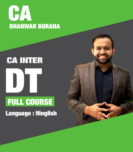Picture of DT, Full Course by CA Bhanwar Borana (Hindi + English)