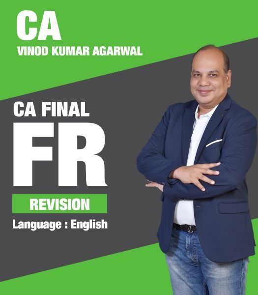 Picture of CA Final FR, Revision 2.0 new recording  by CA Vinod Kumar Agarwal (English)